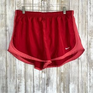 Nike Red & Pink Tempo Shorts